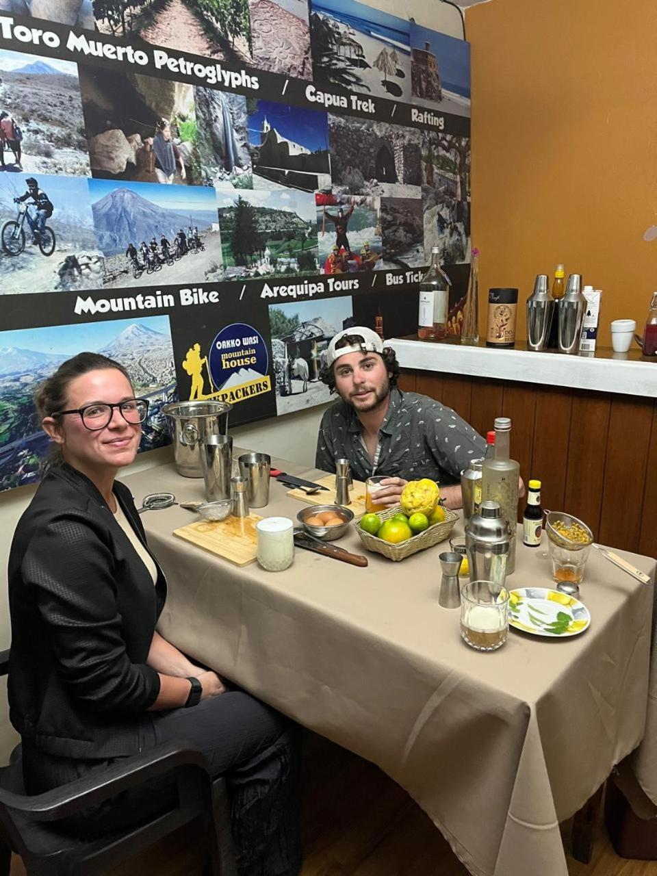 ホテル Orkkowasi Backpackers アレキパ エクステリア 写真